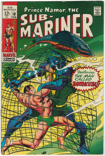 Sub Mariner #10 VF Front Cover