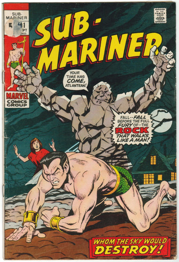 Sub Mariner #41 VG Front Cover
