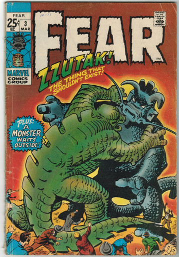 Fear #3 GD Front Cover