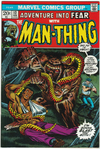 Fear #12 VF/NM Front Cover