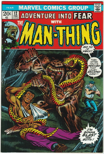 Fear #12 VF/NM Front Cover