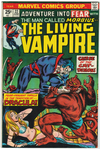 Fear #22 VG Front Cover