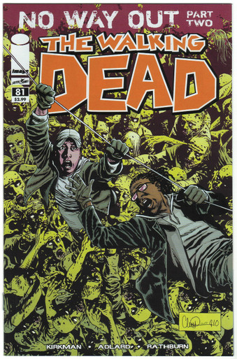 The Walking Dead #81 NM Front Cover