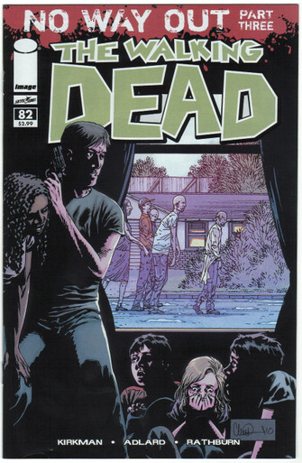 The Walking Dead #82 NM Front Cover