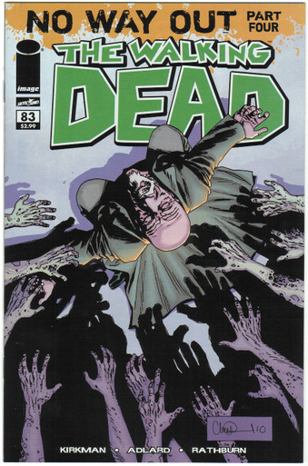 The Walking Dead #83 NM Front Cover
