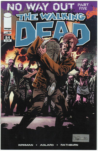 The Walking Dead #84 NM Front Cover