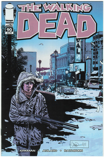 The Walking Dead #90 NM Front Cover