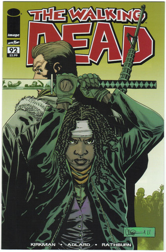 The Walking Dead #92 NM Front Cover