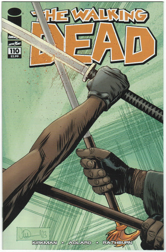 The Walking Dead #110 NM Front Cover