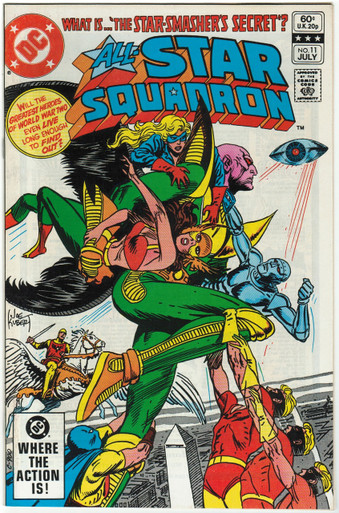 All Star Squadron #11 VF Front Cover