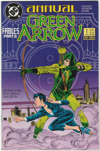 Green Arrow Annual #1 FN Front Cover