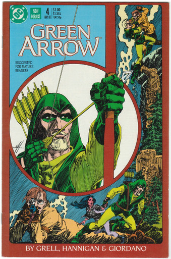 Green Arrow #4 NM Front Cover