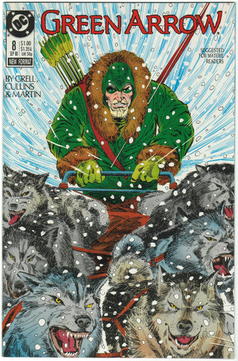 Green Arrow #8 NM Front Cover