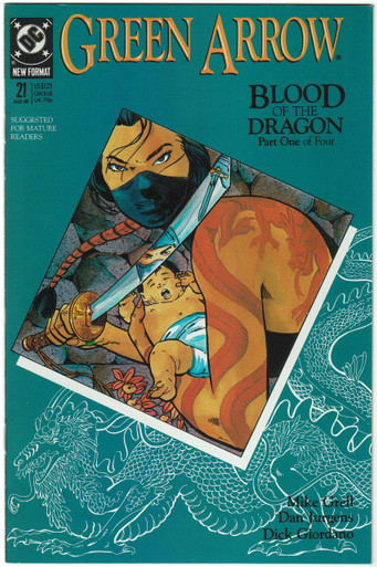 Green Arrow #21 NM Front Cover