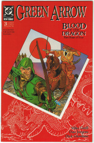 Green Arrow #23 NM Back Cover