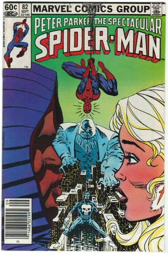 Spectacular Spider Man #82 VF Front Cover