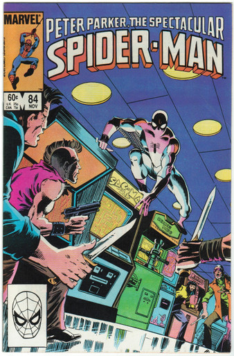 Spectacular Spider Man #84 VF Front Cover