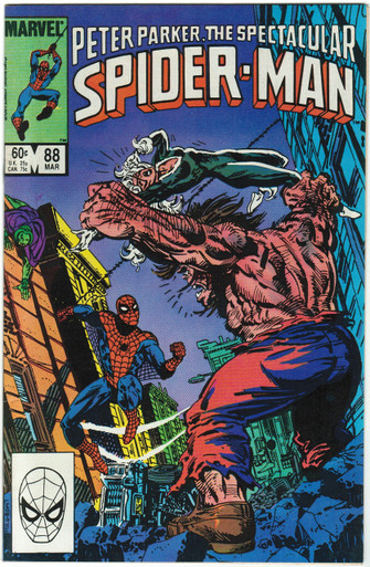 Spectacular Spider Man #88 VF Front Cover