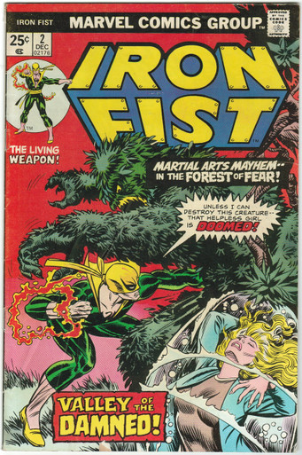 Iron Fist #2 VG Front Cover
