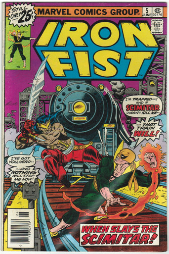 Iron Fist #5 VG Front Cover