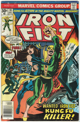 Iron Fist #10 VG Front Cover