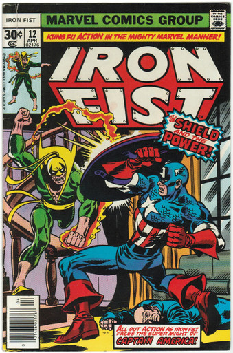 Iron Fist #12 VG Front Cover