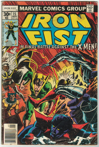 Iron Fist #15 GD Front Cover