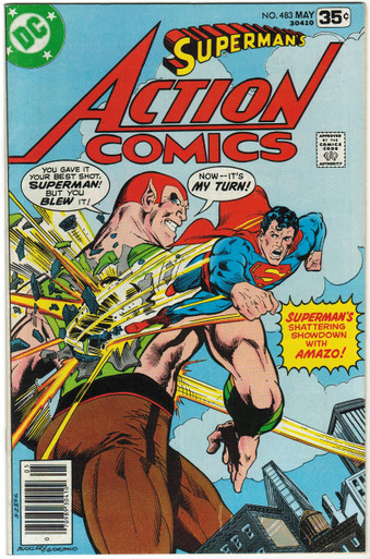 Action Comics #483 VF Front Cover