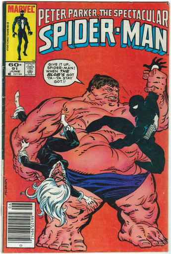 Spectacular Spider Man #91 VG Front Cover