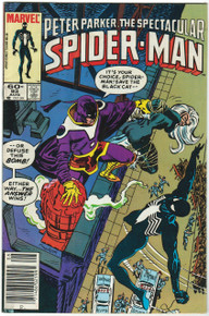 Spectacular Spider Man #93 VG Front Cover