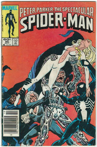 Spectacular Spider Man #95 VG Front Cover