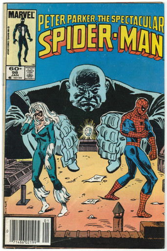 Spectacular Spider Man #98 VG Front Cover
