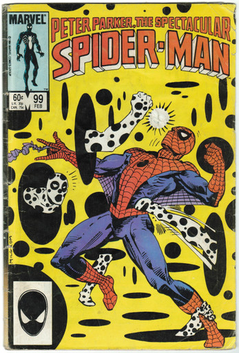 Spectacular Spider Man #99 GD Front Cover