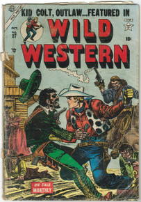 Wild Western #37 GD Front Cover