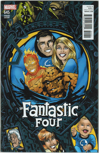 Fantastic Four #645 NM Connecting Variant Front Cover