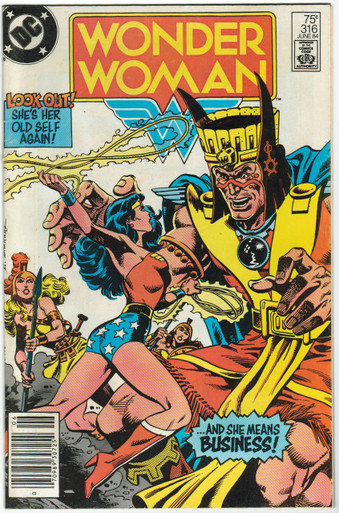 Wonder Woman #316 FN Front Cover
