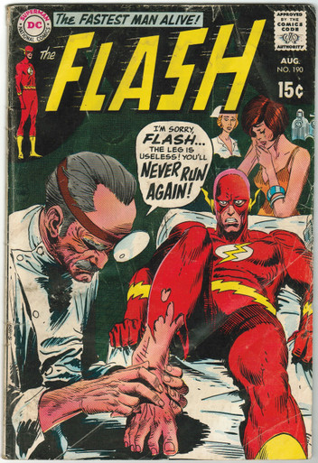 Flash #190 GD Front Cover