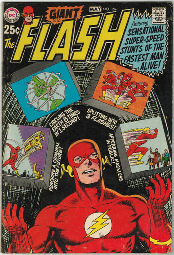 Flash #196 VG Front Cover