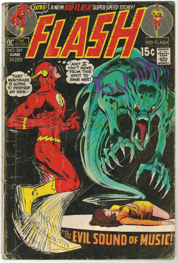 Flash #207 GD Front Cover