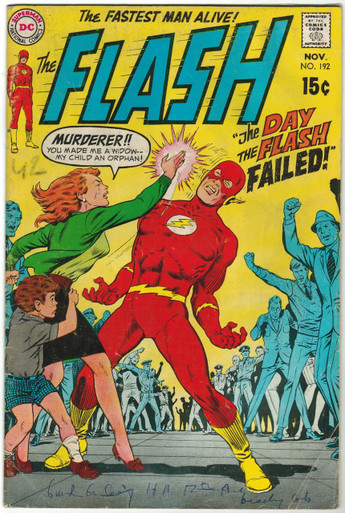 Flash #192 GD Front Cover