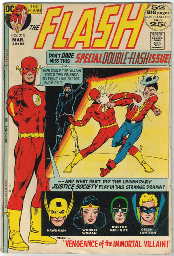 Flash #213 VG Front Cover