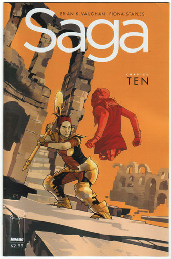 Saga #10 VF/NM Front Cover