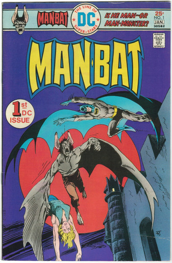 Man Bat #1 FN/VF Front Cover