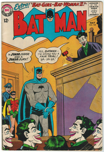 Batman #163 VG Front Cover