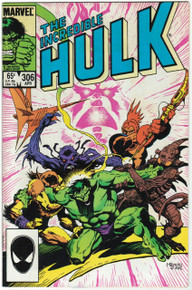 Incredible Hulk #306 FN Front Cover