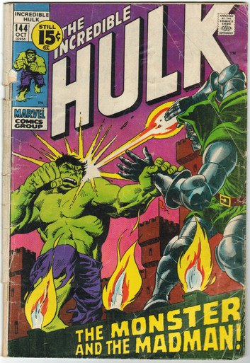 Incredible Hulk #144 GD Front Cover