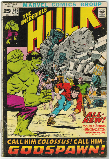 Incredible Hulk #145 VG Front Cover