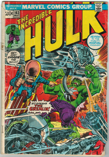Incredible Hulk #163 FR Front Cover