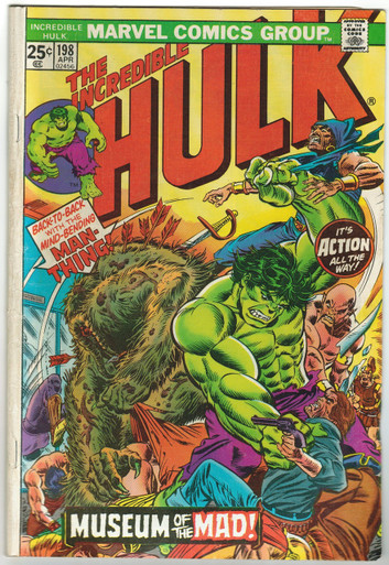 Incredible Hulk #198 VG Front Cover