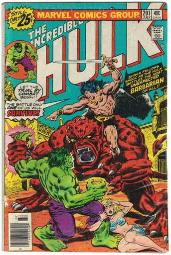 Incredible Hulk #201 GD Front Cover